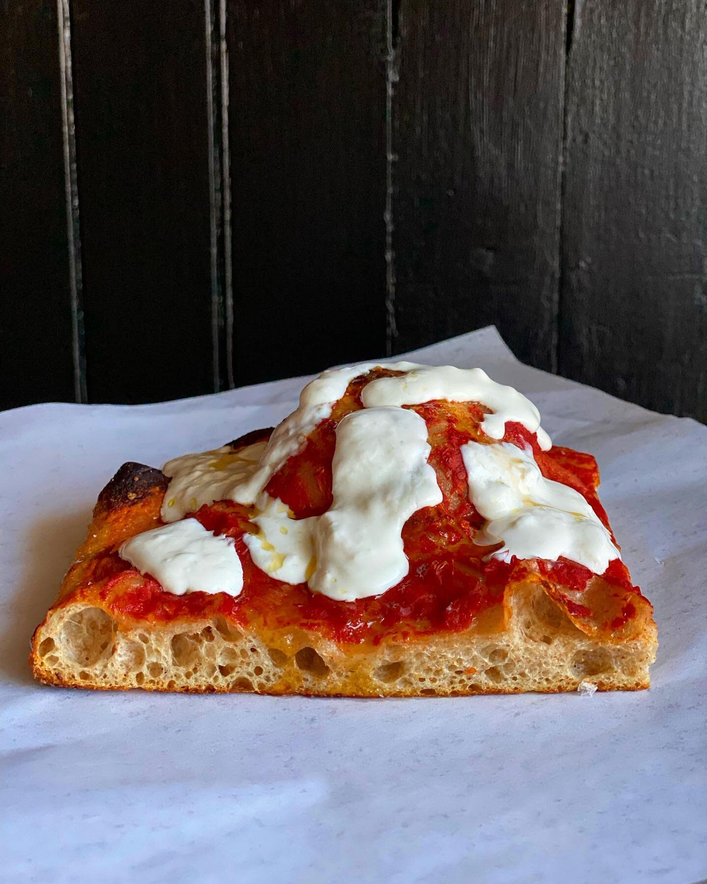 &ldquo;Tomato and Cheese&rdquo;
Tomatoes from Campania, unfiltered Sicilian olive oil, Stracciatella cheese and sea salt on the best bread we can make. 
You should try it. Like, today&hellip;
#radicimeansroots #portlandme